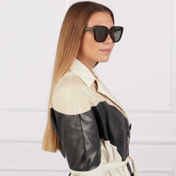 BRAND NEW GUCCI GG1169S 003 Havana/Green Women Sunglasses - Picture 5 of 12